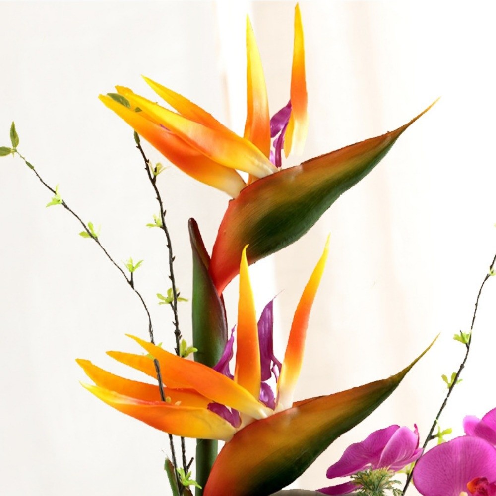 Long Stem Artificial Bird of P - Bird Paradise Strelitzia recension och pris