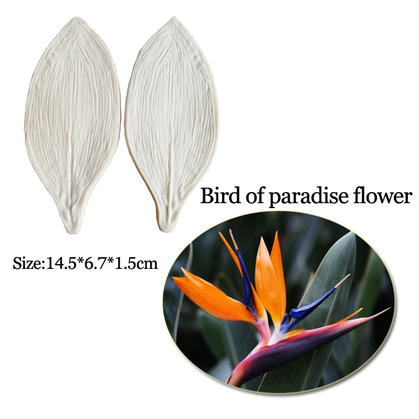 Large Gumpaste Strelitzia Bird - Bird Paradise Strelitzia recension och pris