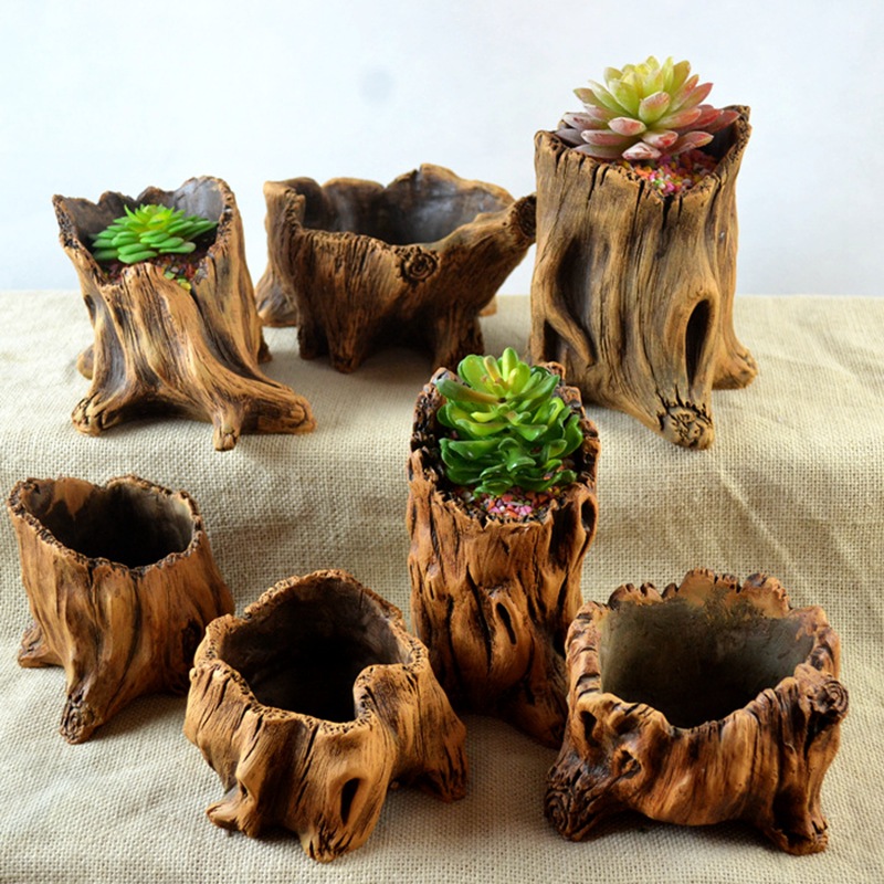 Imitation Wooden Stakes Tree R - Echeveria Succulent recension och pris