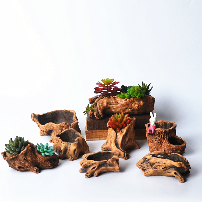 Imitation Wooden Stakes Tree R - Echeveria Succulent recension och pris