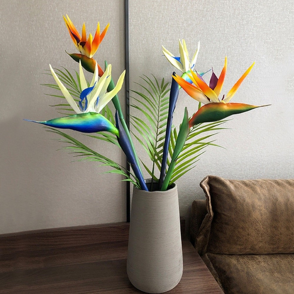 Long Stem Artificial Bird of P - Bird Paradise Strelitzia recension och pris
