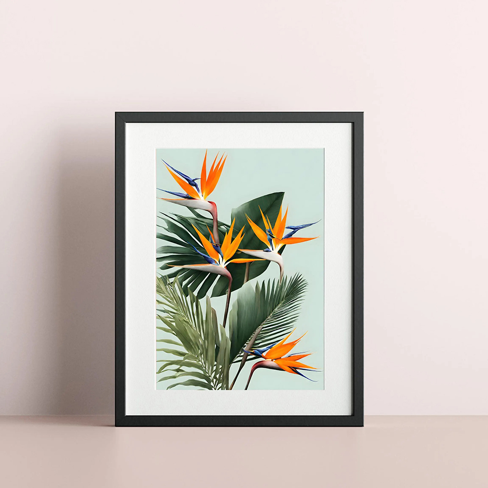 Bird of Paradise Wall arts, St - Bird Paradise Strelitzia recension och pris